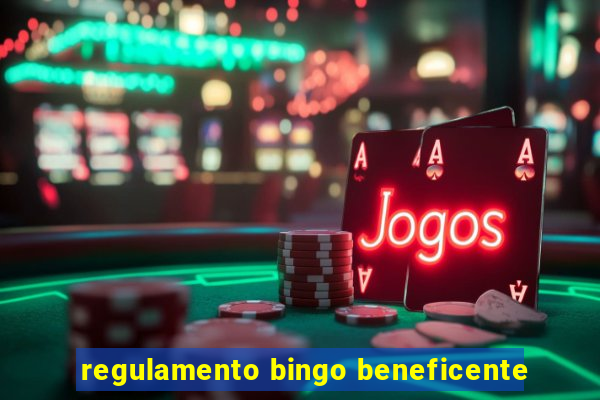 regulamento bingo beneficente